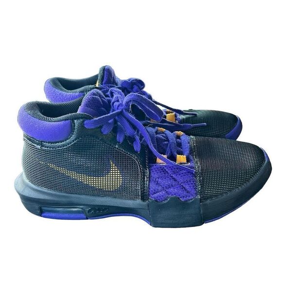 Nike LeBron Witness 8 \'Lakers\' Men\'s Basketball Shoes‎ Size 8 Multicolor main image 4